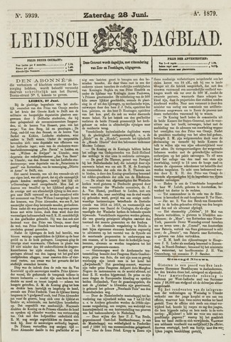 Leidsch Dagblad 1879-06-28