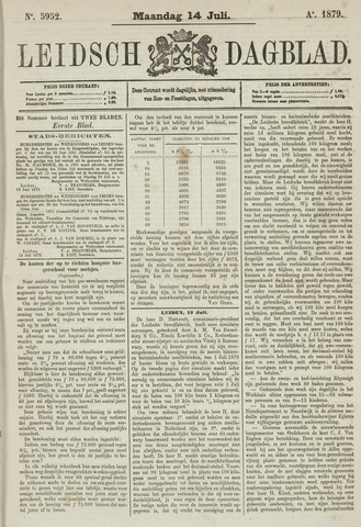 Leidsch Dagblad 1879-07-14