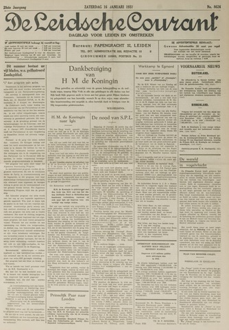 Leidsche Courant 1937-01-16