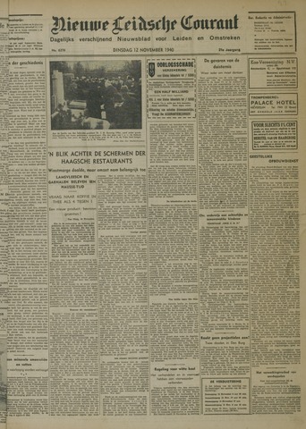 Nieuwe Leidsche Courant 1940-11-12