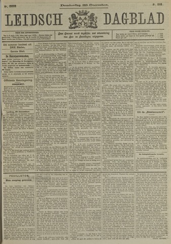 Leidsch Dagblad 1910-12-29