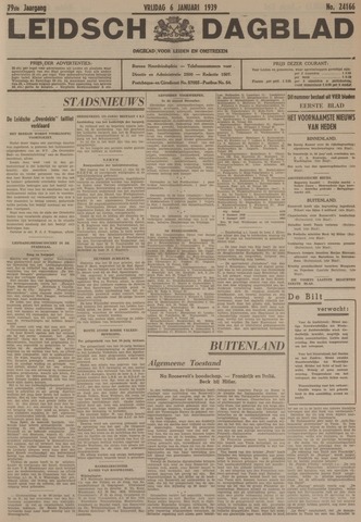 Leidsch Dagblad 1939-01-06