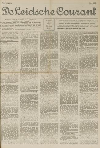 Leidsche Courant 1913-10-31