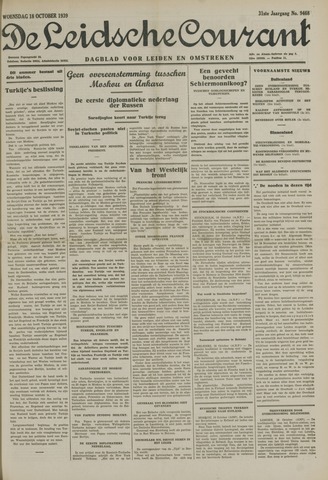 Leidsche Courant 1939-10-18