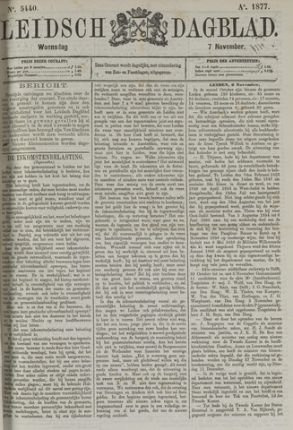 Leidsch Dagblad 1877-11-07