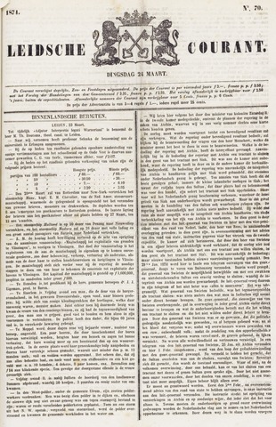 Leydse Courant 1874-03-24