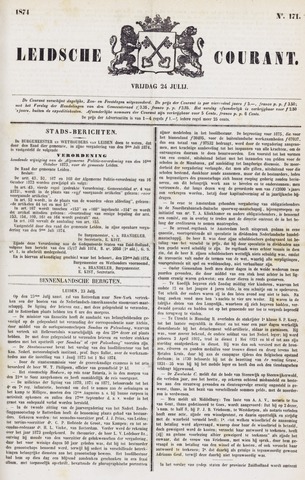 Leydse Courant 1874-07-24
