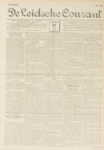Leidsche Courant 1911-07-24