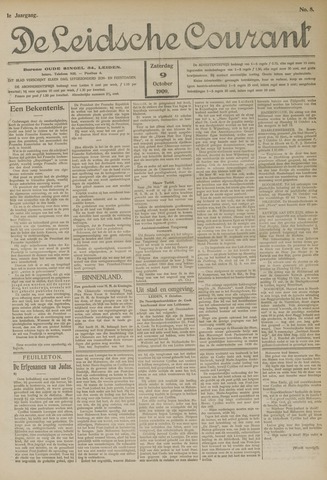 Leidsche Courant 1909-10-09