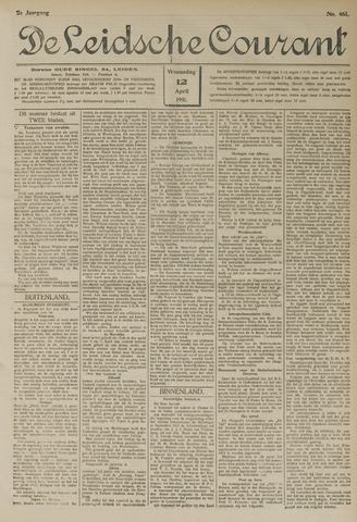 Leidsche Courant 1911-04-12