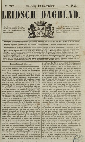Leidsch Dagblad 1860-12-10