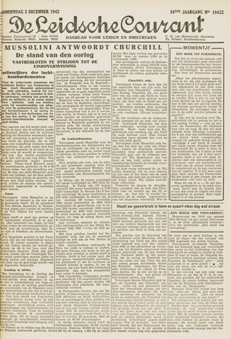 Leidsche Courant 1942-12-03