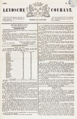 Leydse Courant 1868-01-24