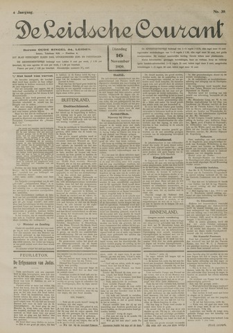 Leidsche Courant 1909-11-16