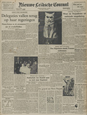 Nieuwe Leidsche Courant 1956-01-07