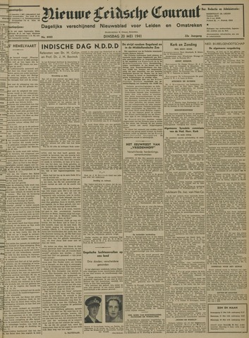 Nieuwe Leidsche Courant 1941-05-20