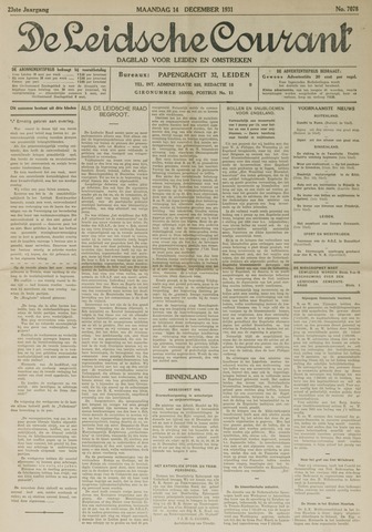 Leidsche Courant 1931-12-14