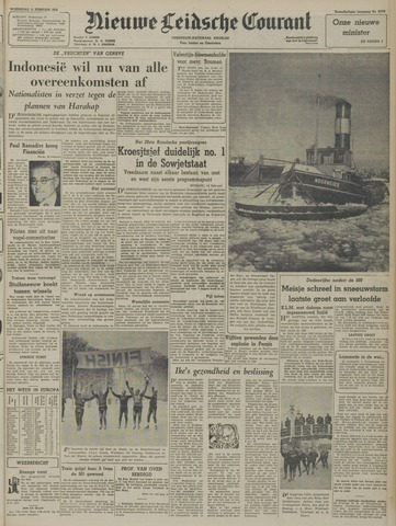 Nieuwe Leidsche Courant 1956-02-15