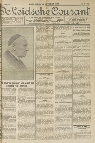 Leidsche Courant 1927-10-27