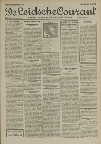 Leidsche Courant 1941-12-16