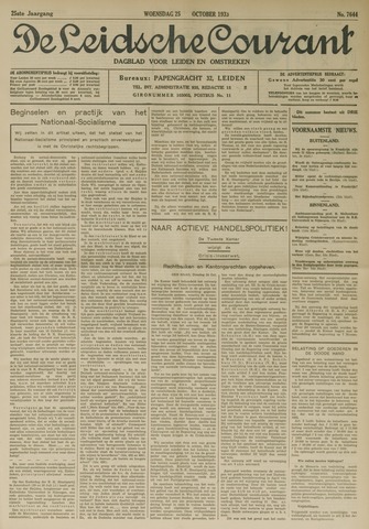 Leidsche Courant 1933-10-25