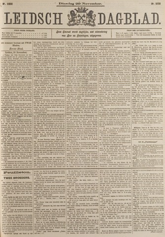 Leidsch Dagblad 1898-11-29