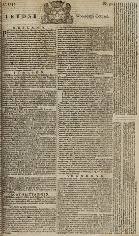 Leydse Courant 1750-04-29