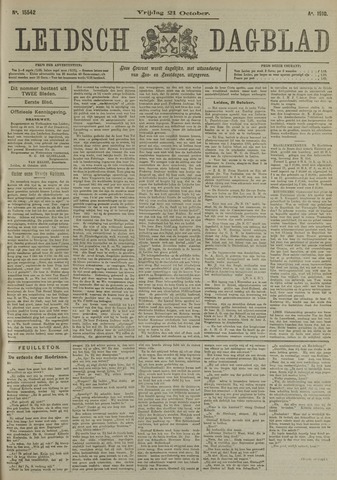 Leidsch Dagblad 1910-10-21