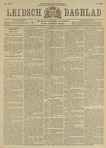 Leidsch Dagblad 1903-10-24