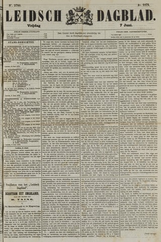 Leidsch Dagblad 1872-06-07
