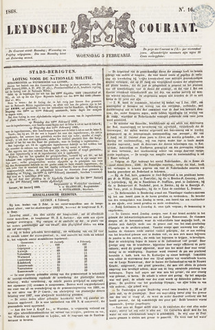 Leydse Courant 1868-02-05