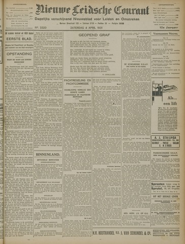 Nieuwe Leidsche Courant 1931-04-04