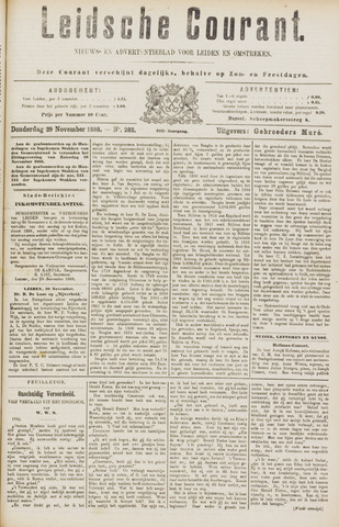 Leydse Courant 1888-11-29