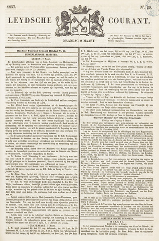 Leydse Courant 1857-03-09