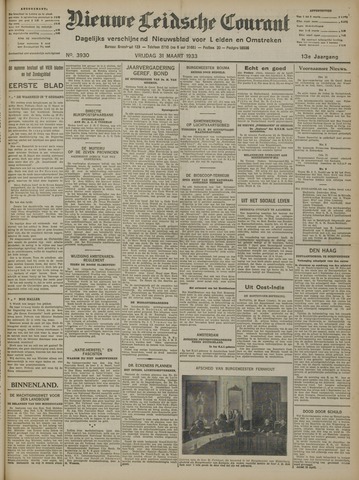 Nieuwe Leidsche Courant 1933-03-31