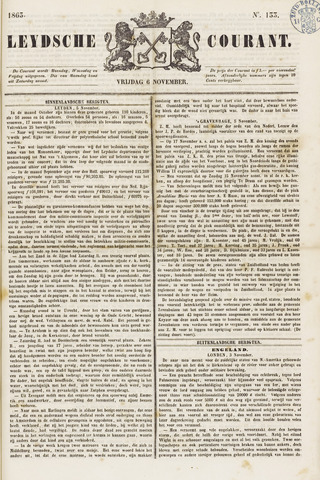 Leydse Courant 1863-11-06