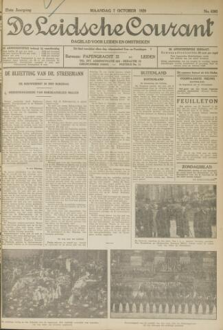 Leidsche Courant 1929-10-07
