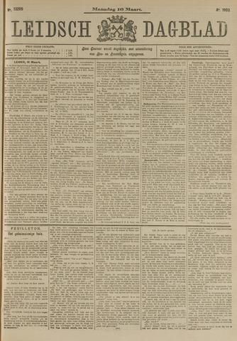 Leidsch Dagblad 1903-03-16