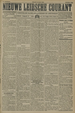 Nieuwe Leidsche Courant 1925-06-19