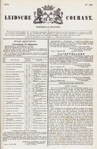 Leydse Courant 1874-08-05