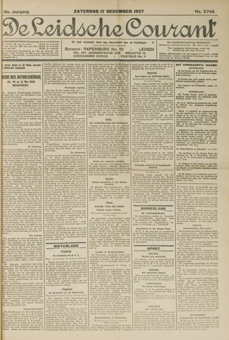 Leidsche Courant 1927-12-17