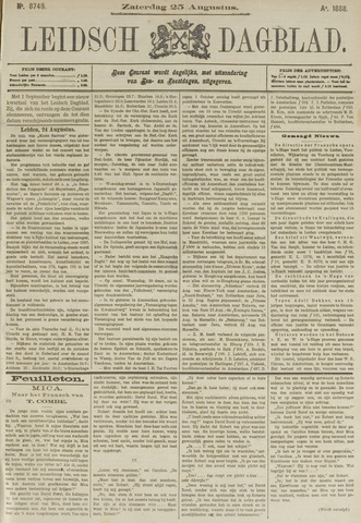 Leidsch Dagblad 1888-08-25