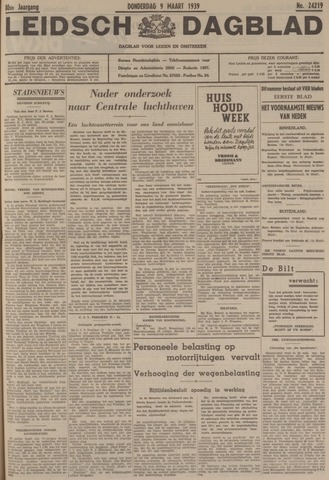 Leidsch Dagblad 1939-03-09