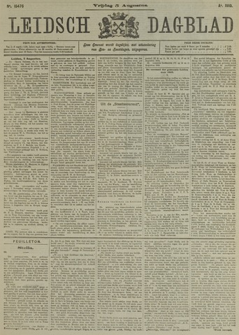 Leidsch Dagblad 1910-08-05