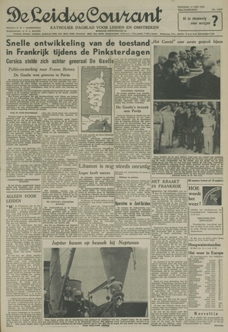Leidse Courant 1958-05-27