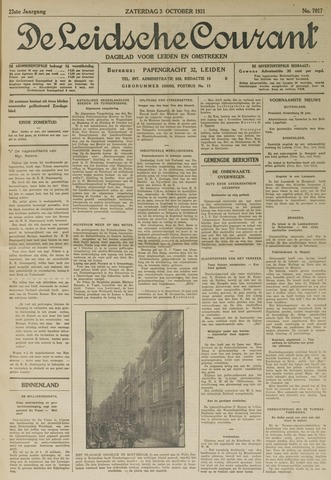 Leidsche Courant 1931-10-03