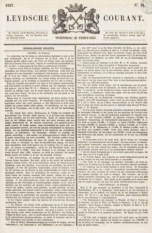 Leydse Courant 1857-02-25
