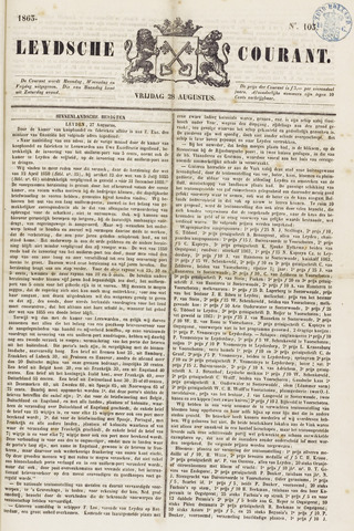 Leydse Courant 1863-08-28