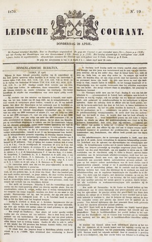 Leydse Courant 1870-04-28