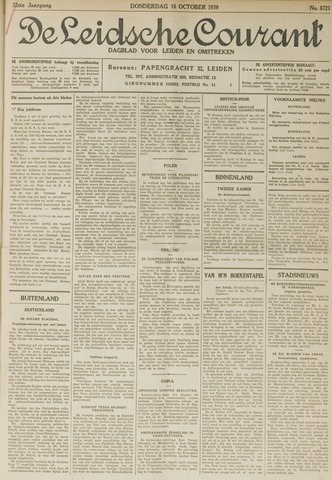 Leidsche Courant 1930-10-16